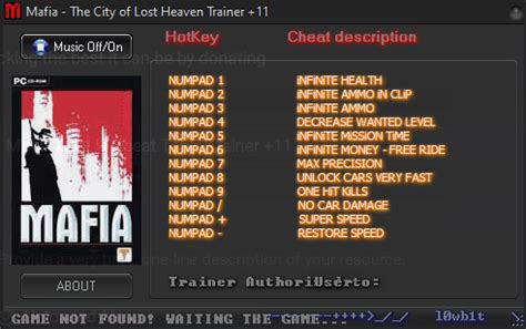 Mafia: The City of Lost Heaven Cheats for PC .